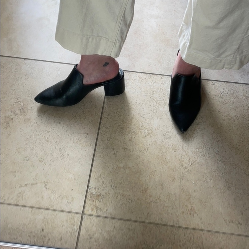 Black mules